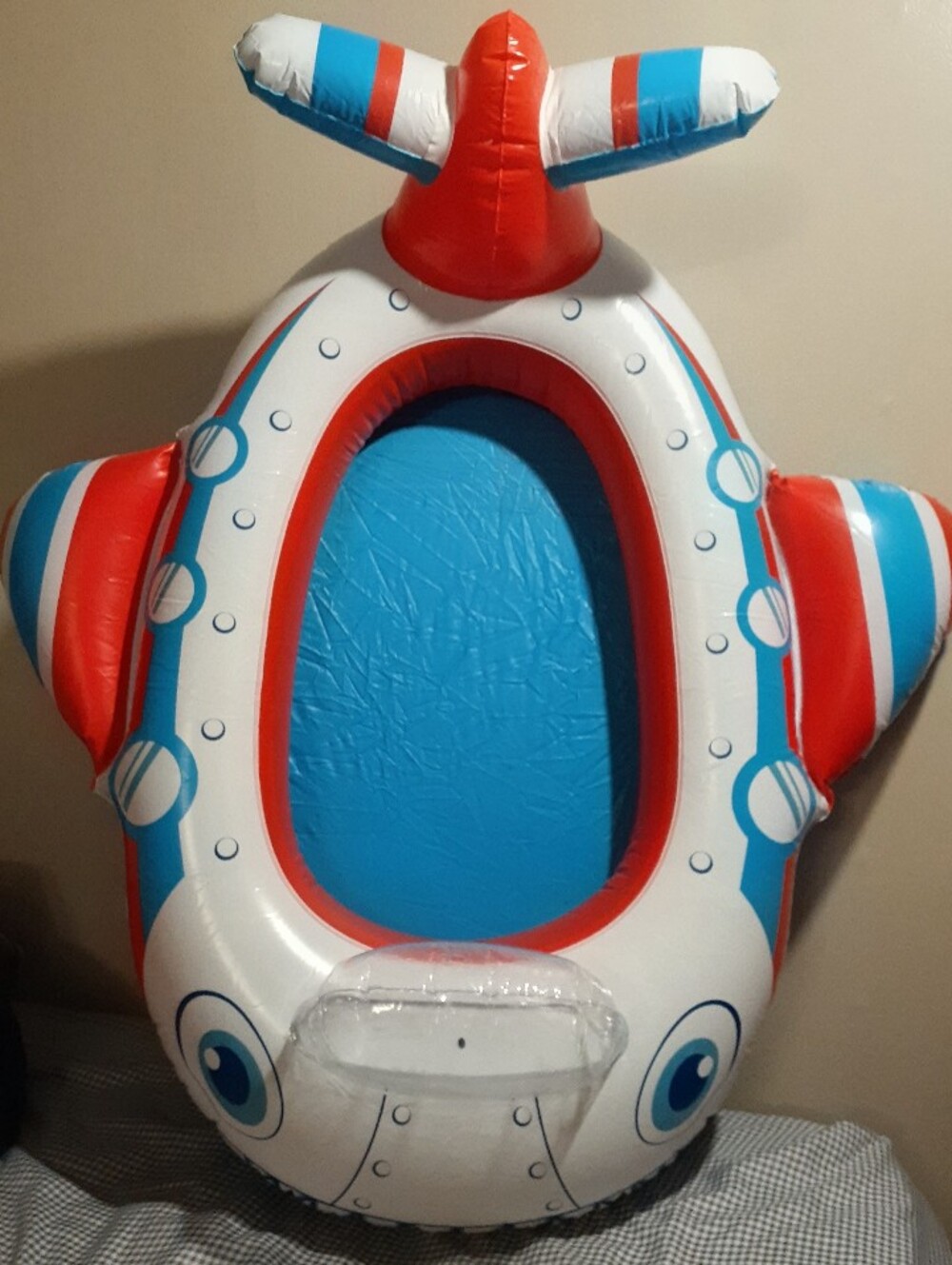 Kids Inflatable Airplane Pool Float